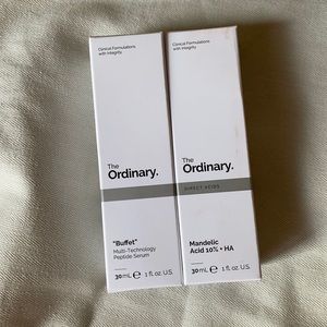 the ordinary buffet and mandelic acid DUO